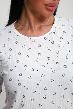 Пижама с шортами (01062, красный) - Плиона фото 17