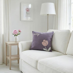 По/Чехол на подушку ALTRO арт.ТК5065 ПИОН