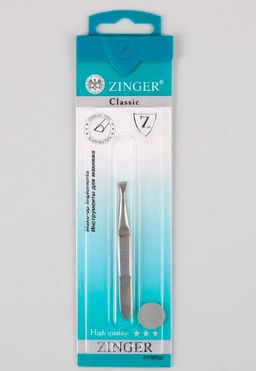 ZINGER Пинцет B-162-S скошенный