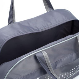 Сумка спортивная на молнии, наружный карман, цвет серый - Simaland фото 5
