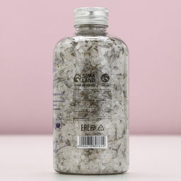 Соль для ванны с лепестками лаванды «Время чудес», 370 г, Чистое счастье