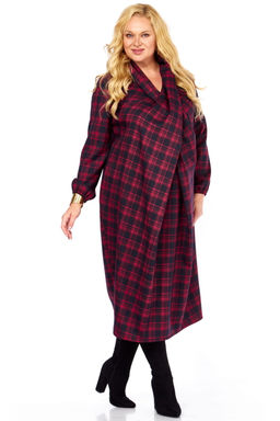 Платье Celentano 5058 красная клетка фото 3