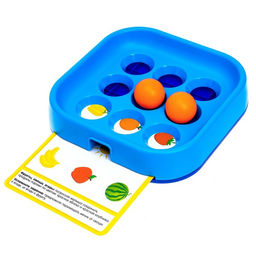 Развивающий набор Дуй на мяч, игровая основа, шарики, набор карточек - Iq-zabiaka фото 5