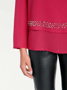 Блузка, фуксия - Heine фото 5
