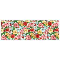 Скатерть-дорожка на стол 50х145см Дикая роза, хлопок Комфорт 171г/м2, упаковка классическая 28х41см, Домашняя мода (Россия)  фото 3