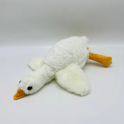 Мягкая игрушка Гусь меховой 37 см