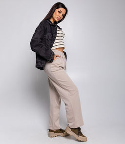 Спортивные брюки #МСК8858, бежевый - Dommod фото 2