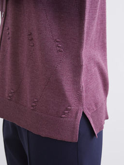 Bisiklet Yaka Ajurlu Kad?n Triko H?rka