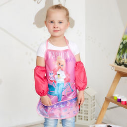 Фартук с нарукавниками детский Этель Fashion girl, 49 х 39 см