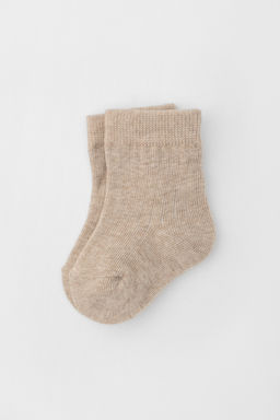 CROCKID, Носки. Цвет: св.бежевый меланж