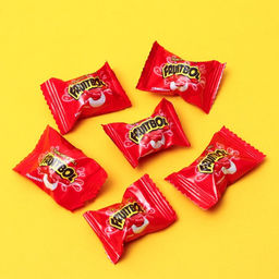 Цена за 100 шт. Жевательная резинка FRUITTBOL JELLY клубника, 3,5 г - Simaland фото 3