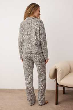 Cok Renkli Animal Rejenere Suprem Orme Pijama Tak?m? THMAW26PT00195 - Trendyolmilla фото 4