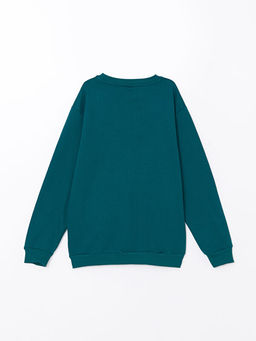 Bisiklet Yaka Erkek ?ocuk Sweatshirt - Waikiki фото 2