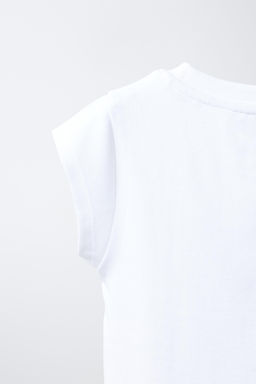 CAMISETA ESTAMPADO ANIMAL / Blanco
