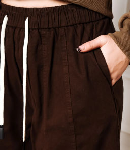 Брюки #КТ5890, шоколадный - Dommod фото 5