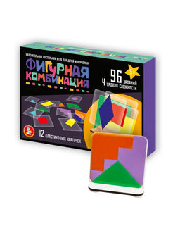 Игра настольная Фигурная комбинация (96 заданий) - Десятое королевство фото 7
