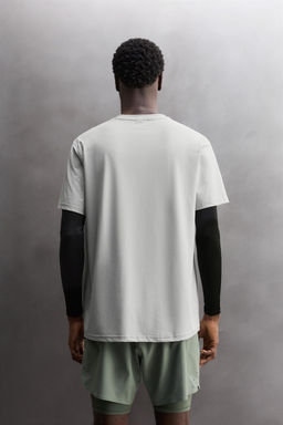 CAMISETA T?CNICA B?SICA / Gris claro - Zara фото 3