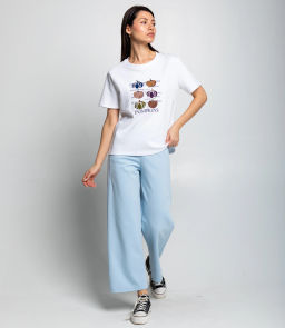 Футболка #КТ30813, белый - Dommod фото 4