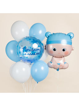 Воздушный шар фольгированный 33" «Малыш мальчик»