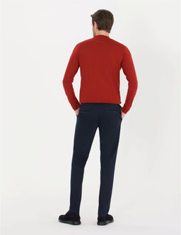 Lacivert Ex. Slim Fit Kuma_ Pantolon