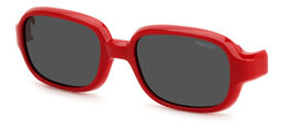 Солнцезащитные очки Polaroid Kids PLD K003 CL-ON Красный, детские