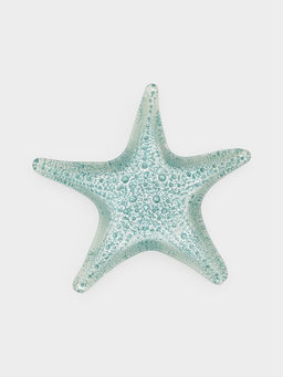 Блюдо сервировочное «Дельмар», 21 см, стекло, бирюзовое