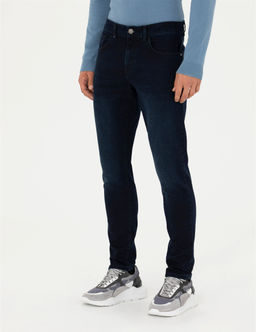 Lacivert Slim Fit Jean Pantolon - Pierre cardin фото 2