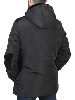 J97051 BLACK Куртка мужская зимняя NEW B BEK (150 гр. холлофайбер)