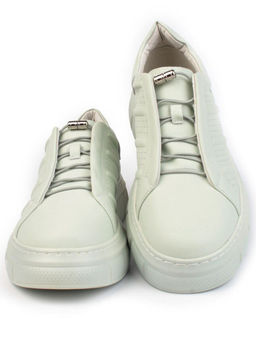 05-PDL256-3 LT. GREEN Кроссовки женские (натуральная кожа)