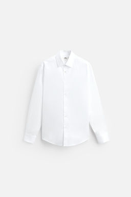 TEXTURED REGULAR FIT SHIRT - Zara фото 6