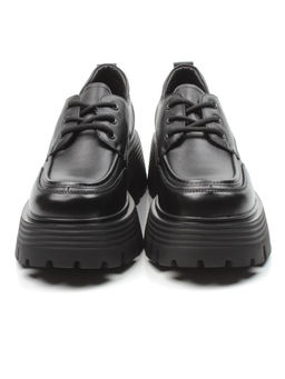 03-5931 BLACK Полуботинки женские (натуральная кожа)