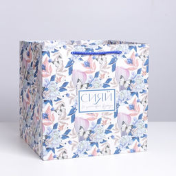 Пакет квадратный Сияй, 30 30 30 см