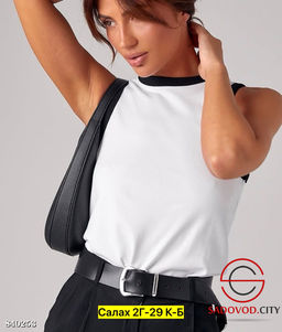 Майка женская из хлопка - Bruno фото 3