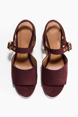 Sandalias de plataforma con tac?n de bloque - H&m фото 5