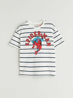 Spider-Man Bask?l? Erkek ?ocuk Ti??rt