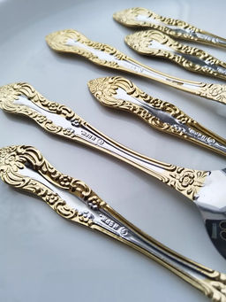 Упаковка 12шт. / Ложка чайная М-3 Тройка ЛНТП СЧ-60/57л г. Павлово /ПЗХМ/  фото 8