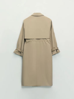 Плащ со съемным жилетом / Zarina фото 13