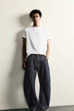 JEANS STRAIGHT BARREL FIT / ?ndigo - Zara фото 5