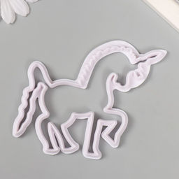 Каттер для полимерной глины Единорог 8,8х10,7х0,7 см