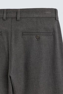 PANTAL?N CHINO ESTRUCTURA CONFORT / Gris / Natural - Zara фото 9