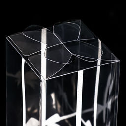 Цена за 5 шт. Складная коробка из PVC Бант в горошек, 12 х 7 х 7 см - UPAK LAND фото 3