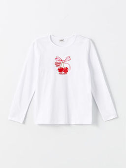 Bisiklet Yaka K?z ?ocuk Ti??rt