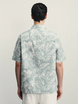 Рубашка с принтом / Zarina  фото 5