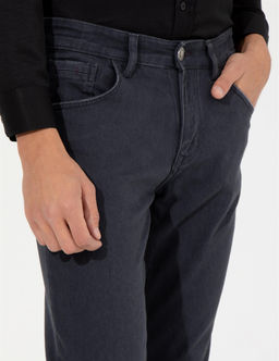 Antrasit Slim Fit Jean Pantolon - Pierre cardin фото 5