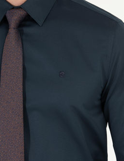 Lacivert Slim Fit Uzun Kollu Klasik G_mlek - Pierre cardin фото 7