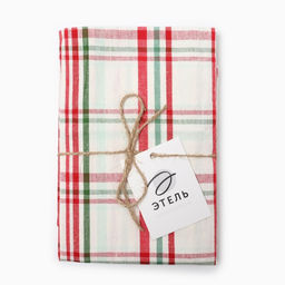 Набор новогодних полотенец Этель Cell 38х63см - 2 штуки, хлопок 100%  фото 6