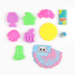 Рюкзак детский с набором для игры в песочнице Милый котёнок - NAZAMOK KIDS фото 3
