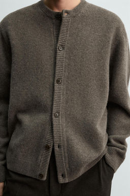 100% WOOL CARDIGAN - Zara фото 6
