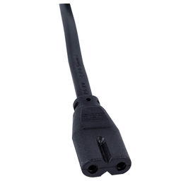 UCX-Q851 LT/300/B BLACK Провод для подключения светильника ULI-Q151 и ULI-Q951, к сети 220В. 300 см, 2 контакта, с кнопкой включения. Черный. ТМ Volpe