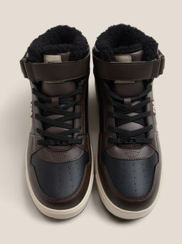 Мужские высокие кеды FILA FX-1000 NXT MID WNTR M Артикул 4563237, темно-коричневый